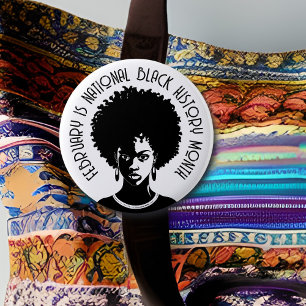 Februari är National Black History Month Knapp