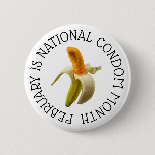 Februari är nationell knapp för kondommånad