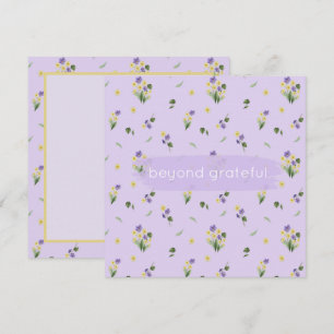 Februari Birth Flowers Primrose Violet Gratnice Tack Kort