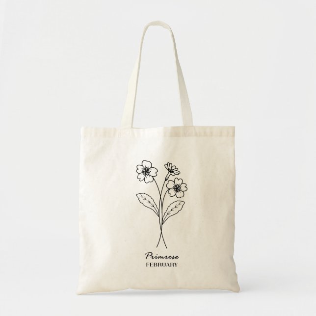 Februari Birtud | Primrose Tygkasse (Framsidan)