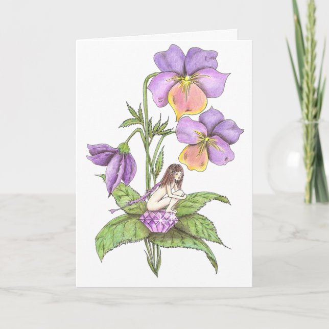 Februari fefödelsedag kort (Framsida)