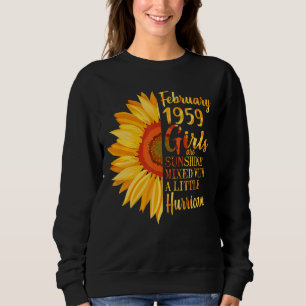 Februari Flickor 1959 Shirt 64:e födelsedagsgåvor T