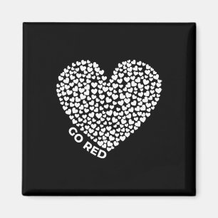 Februari Heart Health Month American Heart Health Magnet