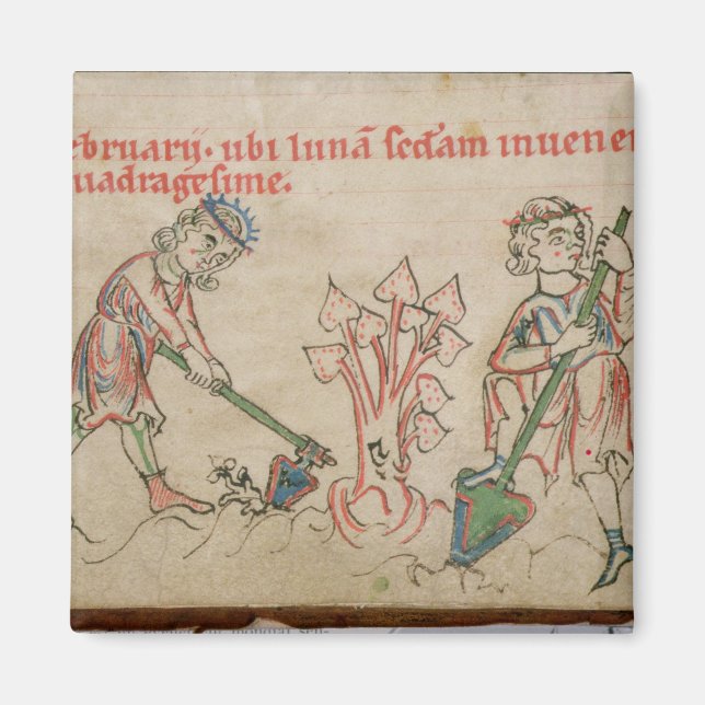 Februari: Hoeing Magnet (Framsidan)