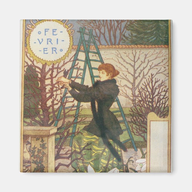 februari magnet (Framsidan)