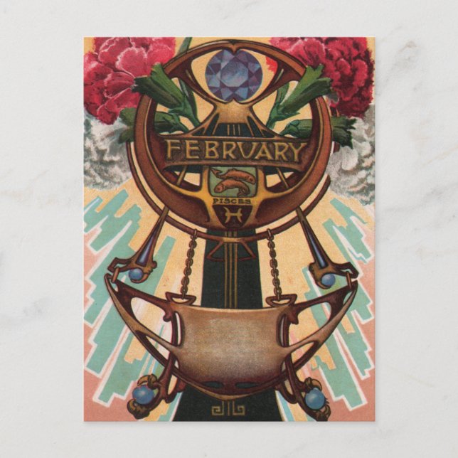 februari - Priser Vykort (Framsida)