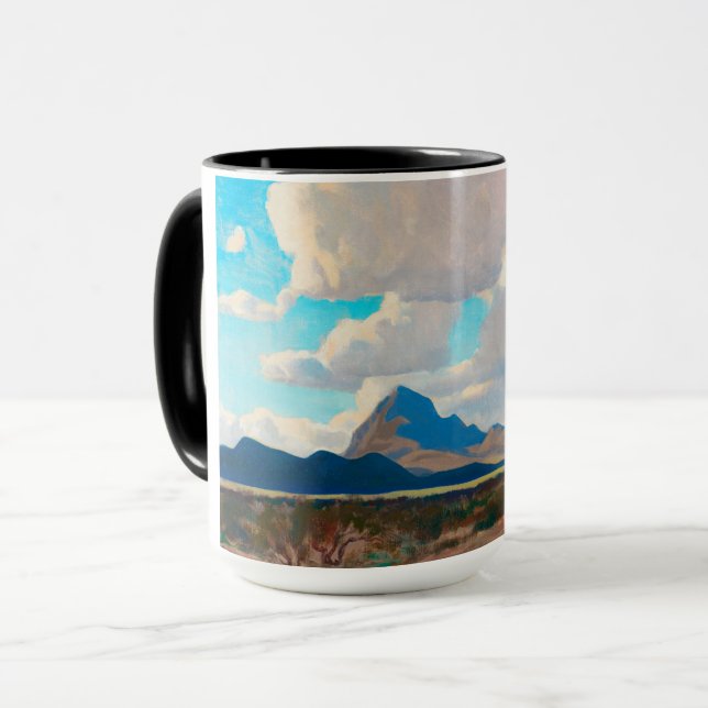 Februarie eftermiddag, Tucson Mountains av Dixon Mugg (Framsida vänster)