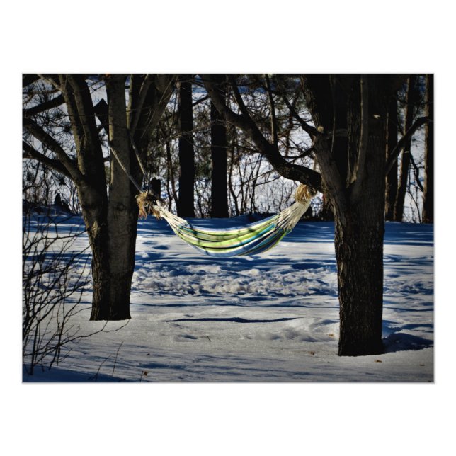 "Februari's Rest" Fototryck (Framsidan)