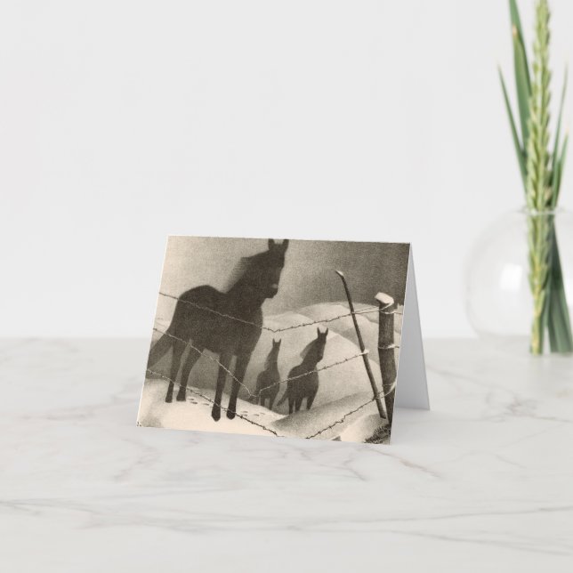 February, 1941 by Grant Wood Tack Kort (Framsida)