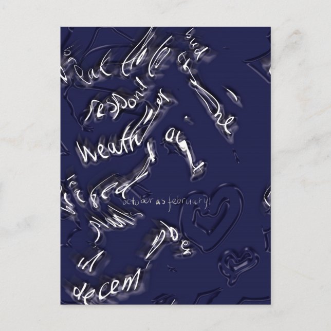 February Vykort (Framsida)