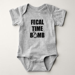 FECAL TIME BOMBARDERAR T SHIRT