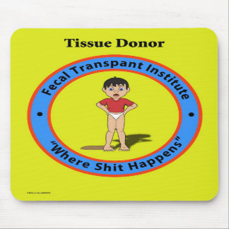 Fecal transplantatinstitut mousepad. musmatta