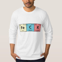 "Feck"-komedi-vetenskap t-shirt