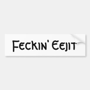 Feckin Eejit Bildekal