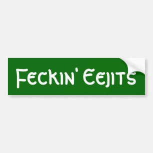 Feckin Eejits Bildekal