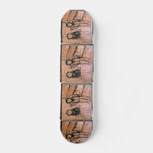 FED Diskontrutan Skateboard Bräda 19,5 Cm