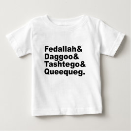 Fedallah Daggoo Tashtego Queequeg | Moby Dick Pals T-shirt