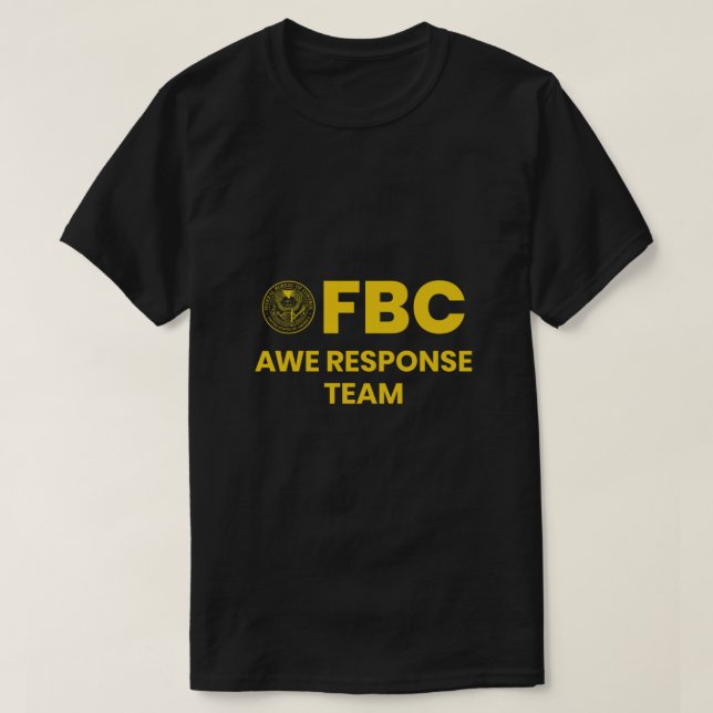 Federal Bureau of Control - AWE Response Team Esse T Shirt (Design framsida)