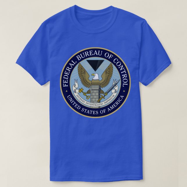 Federal Bureau of Control T Shirt (Design framsida)