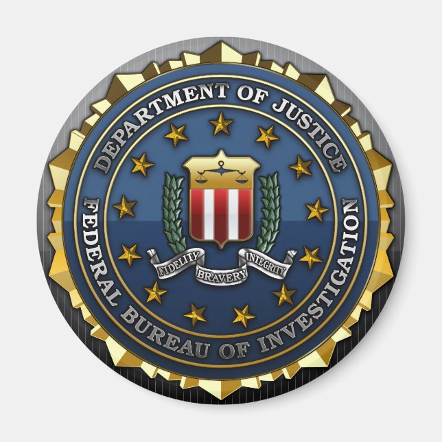 Federal Bureau of Investigation Magnet (Framsidan)