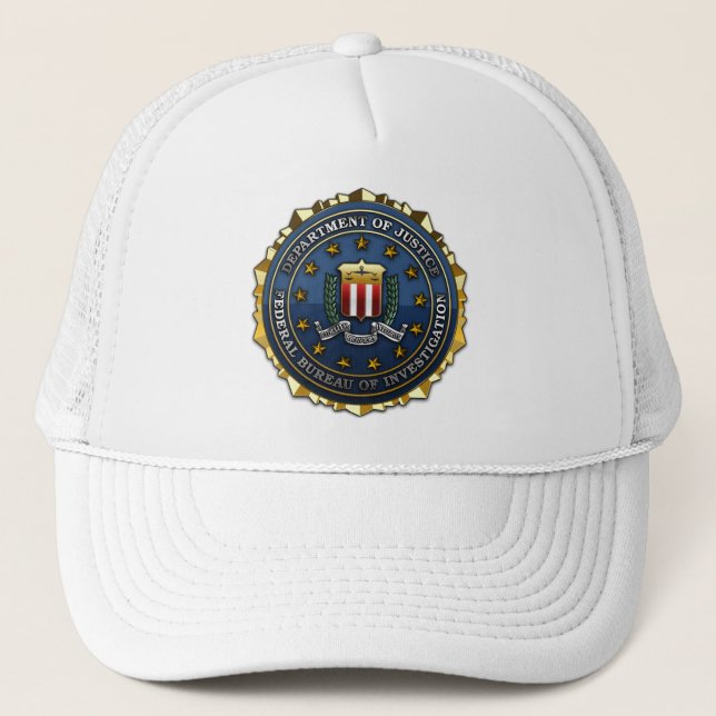 Federal Bureau of Investigation Truckerkeps (Framsida)
