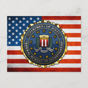 Federal Bureau of Investigation Vykort