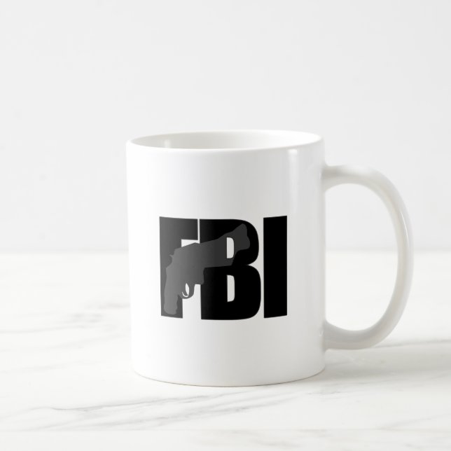 Federal byrå för FBI-agent av utredning Kaffemugg (Höger)