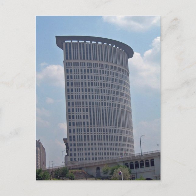Federal Domstol Torn, Cleveland Ohio Vykort (Framsida)