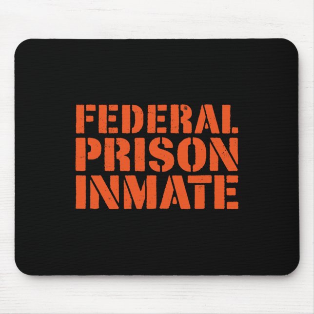 Federal Fison Jail Inmate Uniform Nummer Funny Ha Musmatta (Framsidan)