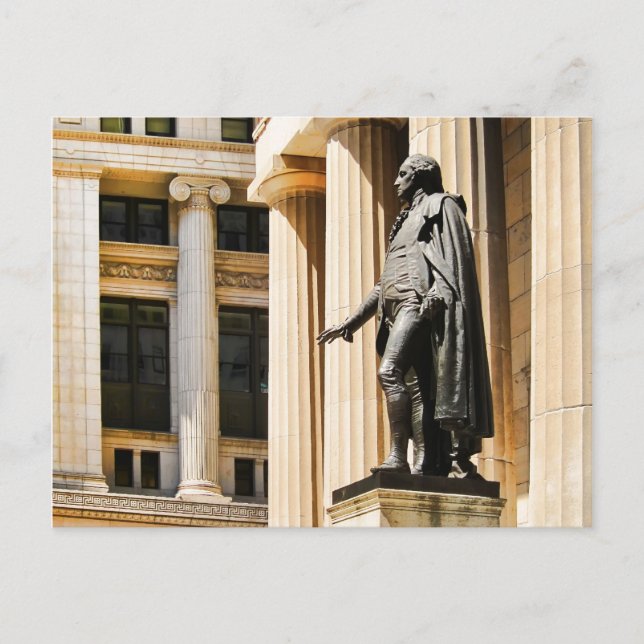 Federal Hall, NYC-vykort Vykort (Framsida)