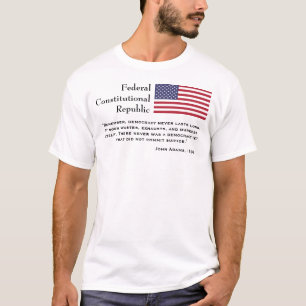 Federal konstitutionell republik t-shirt