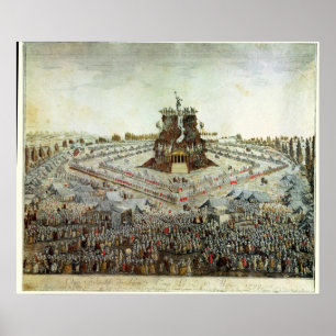 Federal läger i Lyon den 30 maj 1790 Poster