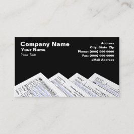 Federal skatt bildar visitkort