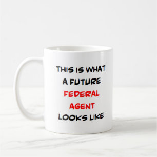 Federala agent, framtiden kaffemugg