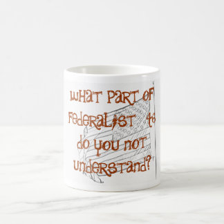 Federalist #46 kaffemugg