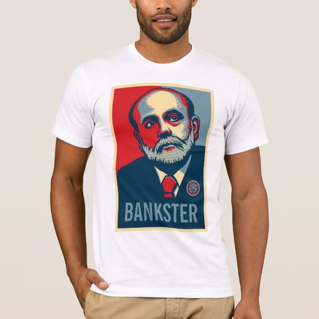 Federalt reservera den stolBen Bernanke skjortan T-shirt (Framsida)