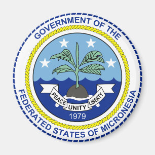 Federated States of Micronesia FM Magnet