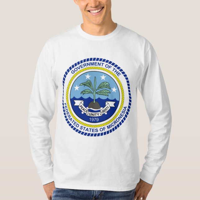 Federated States of Micronesia FM Tee Shirt (Framsida)