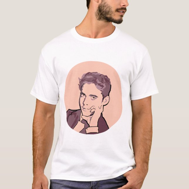 Federico Garcia Lorca T Shirt (Framsida)