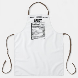 Feditefaktauppgifter fars dag apron