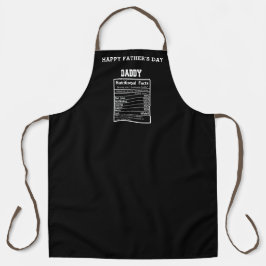 Feditefaktauppgifter fars dag apron