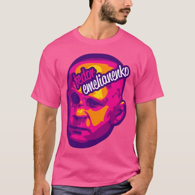 Fedor Emelianenko Mma T Shirt (Framsida)