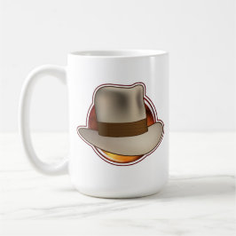 Fedora Chronicles' Big Fire Red logo Mug Kaffemugg