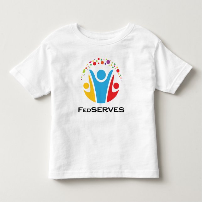 FedSERVES Småbarn Logotyp T-Shirt (Framsida)