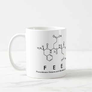 Fee peptide namn mugg