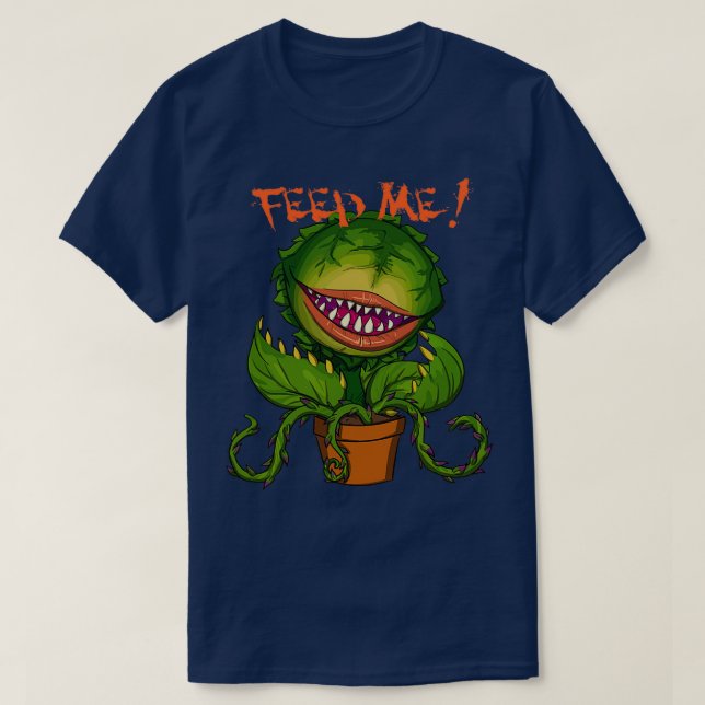 Feed me Seymour  T Shirt (Design framsida)