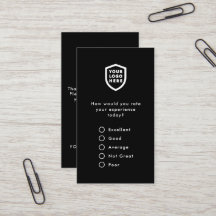Feedback | Modern undersökning om minimal Logotyp 