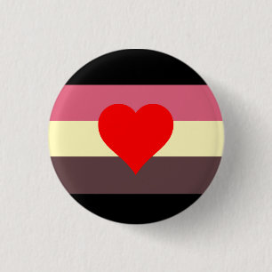 feedistprideflagga klämmer fast knapp