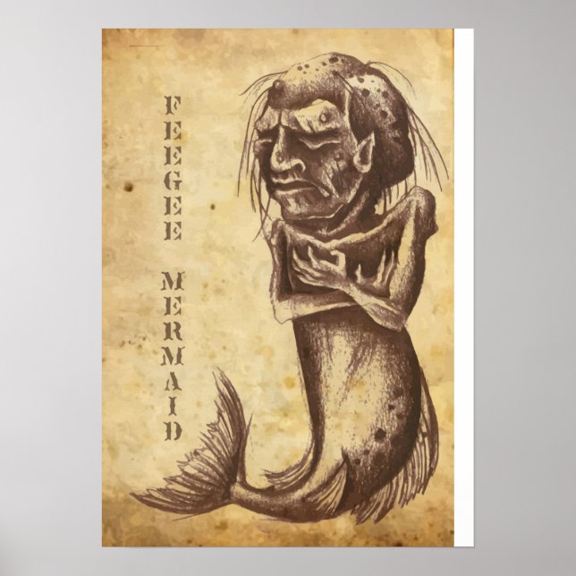 Feegee Mermaid Poster (Framsidan)