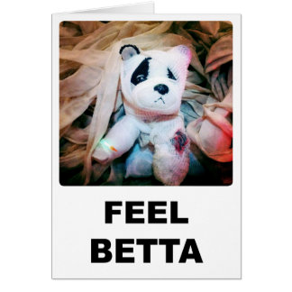 Feel Betta Card Hälsningskort